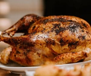 Fried Turkey During Thanksgiving
